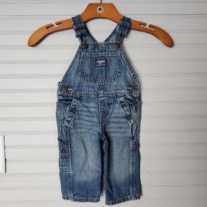 OshkoshBgosh Denim Overalls, size 9mo